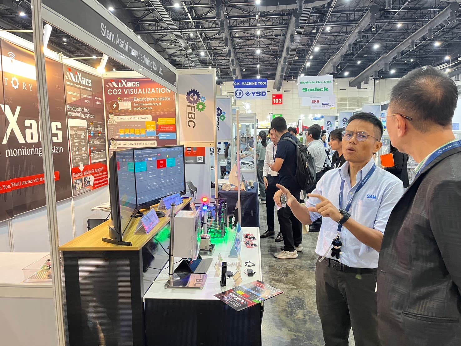 INTERMACH & subcon 2024 ที่ BITEC — เยี่ยมบูธ iXacs FBC Booth L57 — 3/3