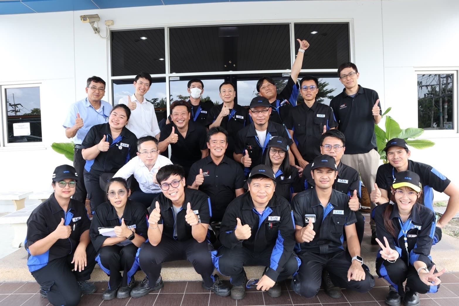 Mr. Kimura Tetsuya เยี่ยม SAM — รับฟังนำเสนอ Kaizen และ CO2 — 11/22