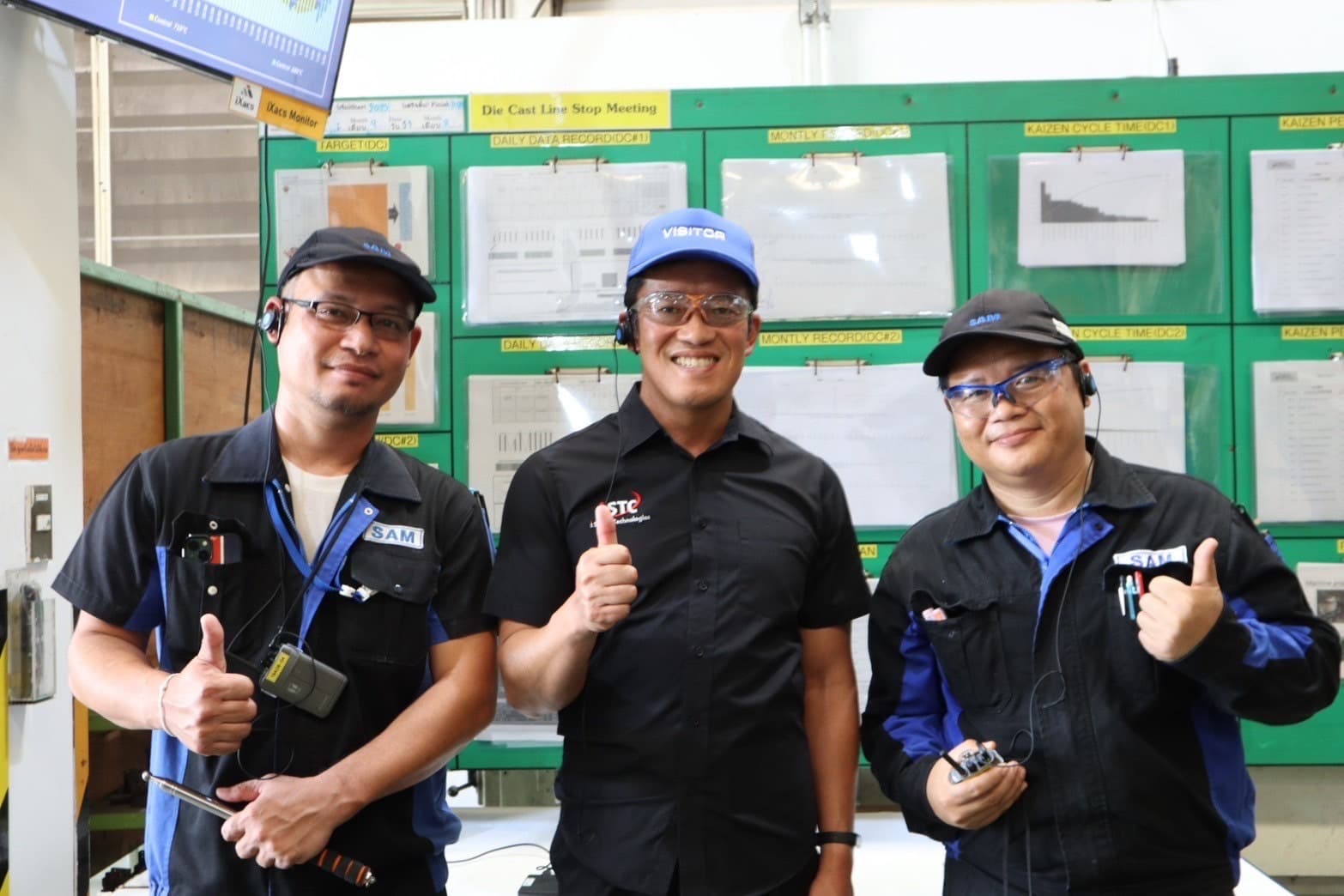 Mr. Kimura Tetsuya เยี่ยม SAM — รับฟังนำเสนอ Kaizen และ CO2 — 19/22