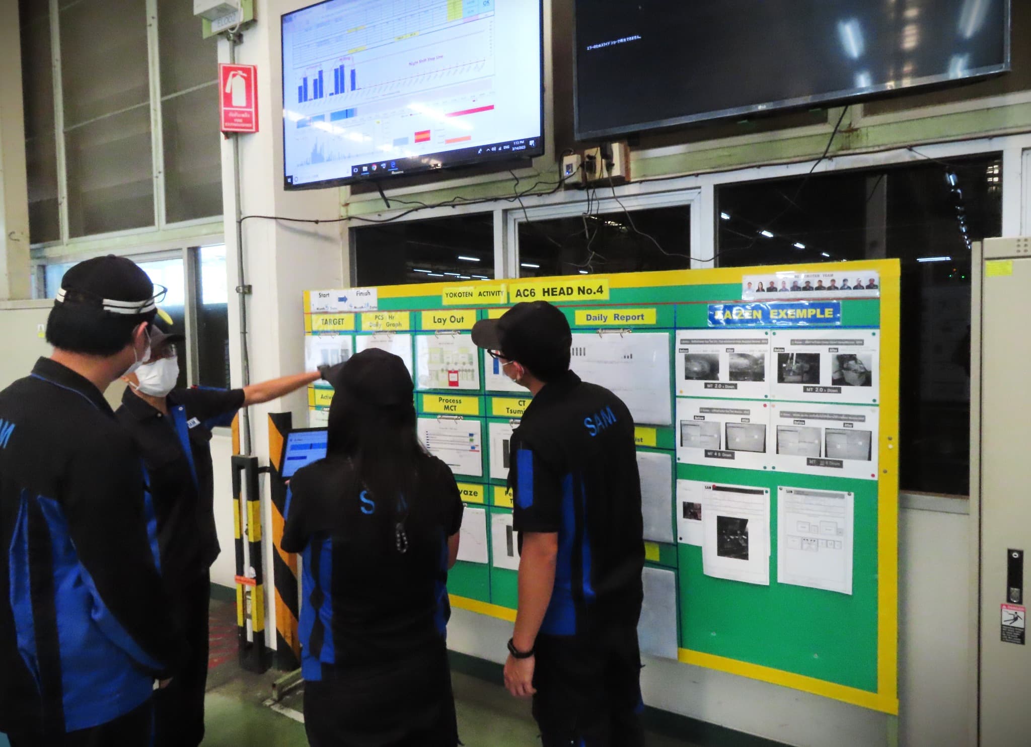 กิจกรรม Line Stop Meeting — วิเคราะห์ข้อมูล iXacs รายวัน — 1/2