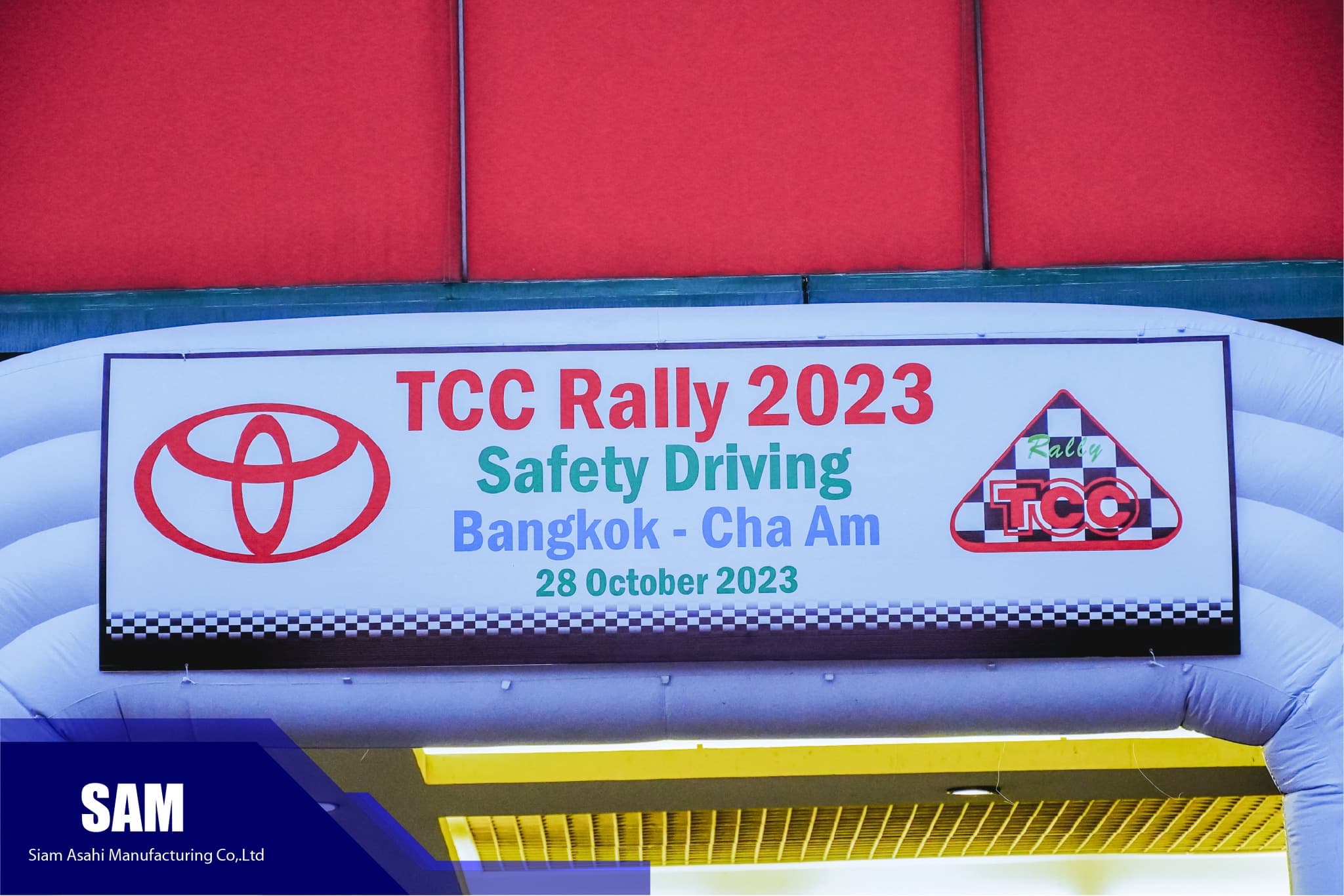 TCC Rally 2023 — จ.เพชรบุรี ตัวแทน SAM ได้รางวัลที่ 10 — 1/5