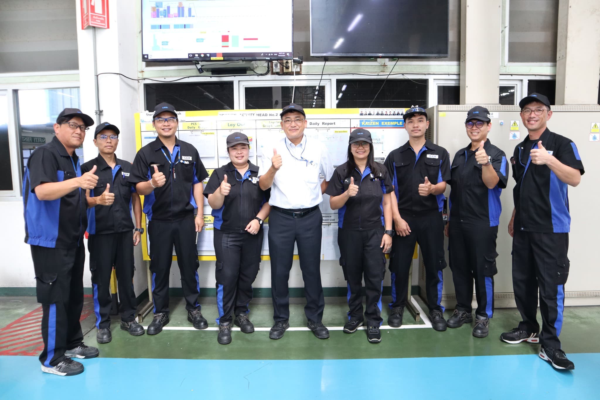 นำเสนอจบกิจกรรม Yokoten ไลน์ 614K Head Housing No.2 — 4/4