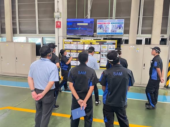 นำเสนอผลสำเร็จกิจกรรม Yokoten ไลน์ Head No.1 + T351 — 1/3